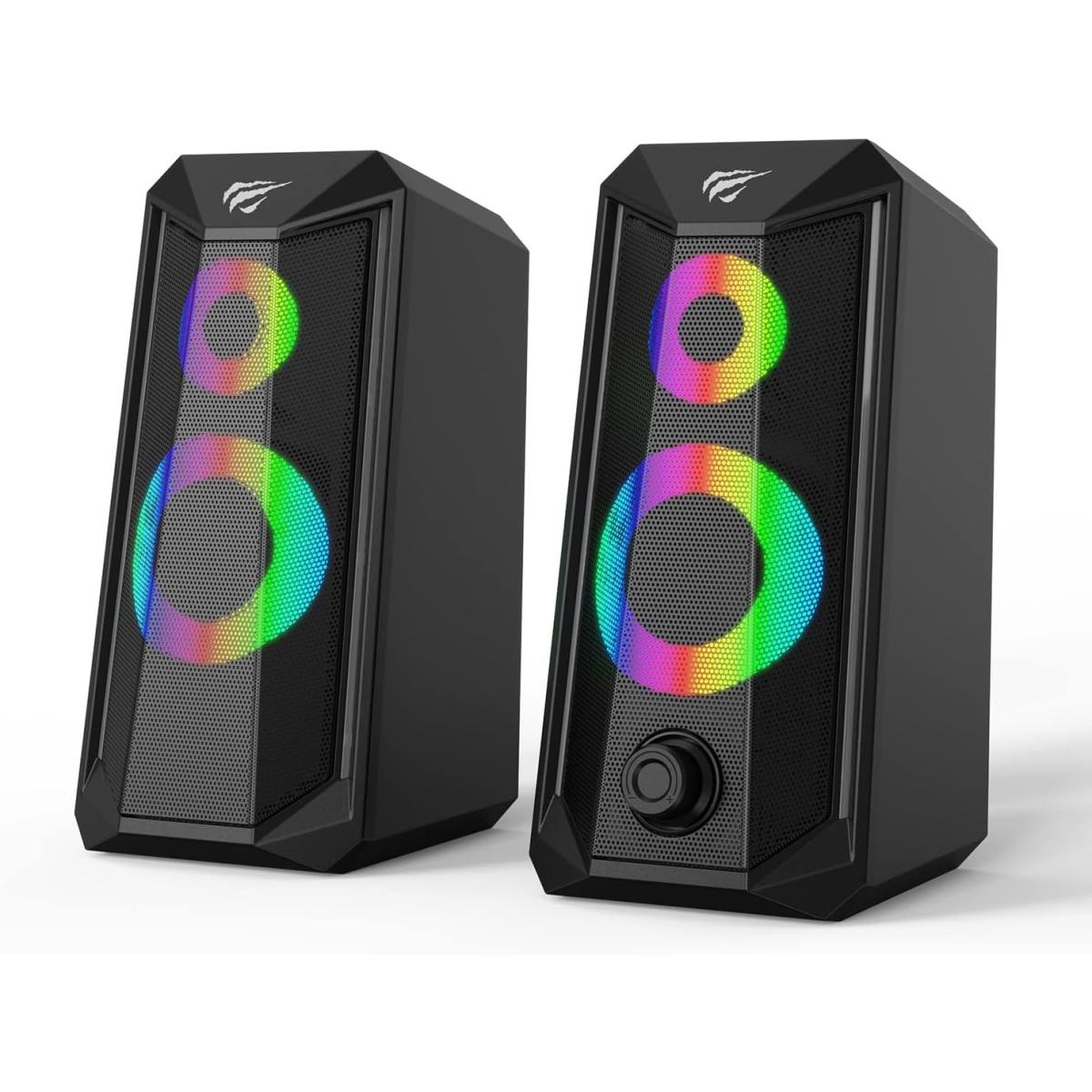 HAVIT GAMENOTE SK202 RGB LIGHT STEREO ELECTRONIC SPORTS SPEAKER