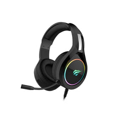 HAVIT H2232D GAMING HEADPHONE JACK - 3.5MM COOL SAHPE RGB LIGHT with headset