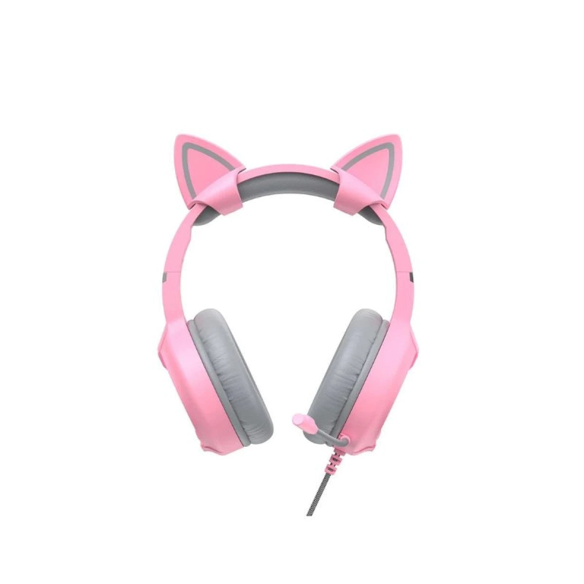 HAVIT GAMENOTE H2233D GAMING HEADPHONE COOL SHAPE RGB LIGHT - Pink HAVIT GAMENOTE H2233D GAMING HEADPHONE COOL SHAPE RGB LIGHT - Pink