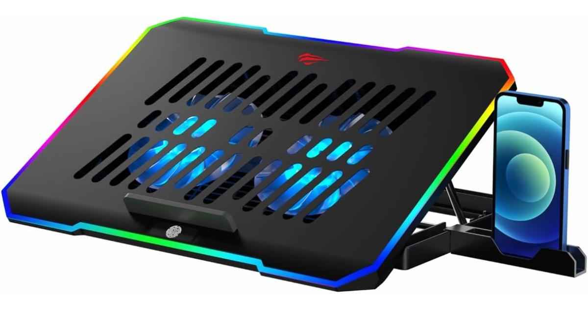 HAVIT HV - F2069 4 - Fan Laptop Cooling Pad