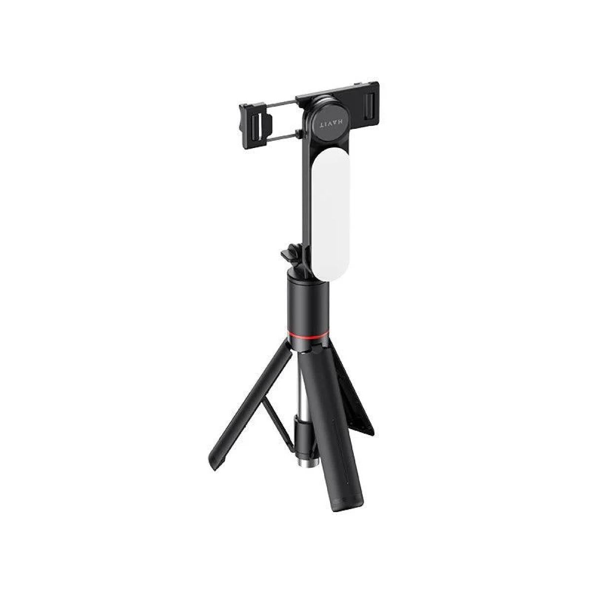 HAVIT ST7600 Selfie Stick and Tripod with Bluetooth Remote 6-in-1 – Black