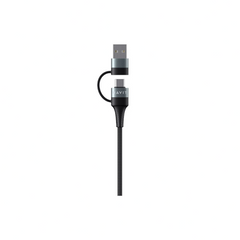 HAVIT CB6244 4 IN 1 Multi Charging Cable USB-A/USB-C to USB-C/Lightning