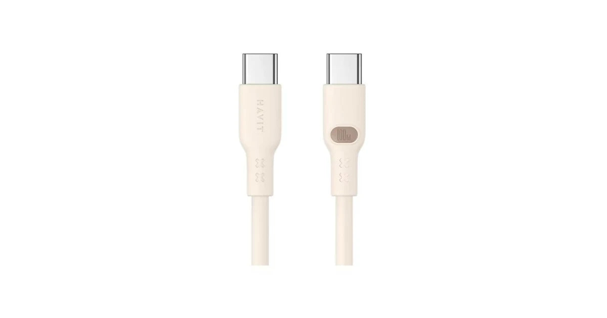 HAVIT CB6284 USB-C TO USB-C SILICONE WIRE CABLE 2.0M