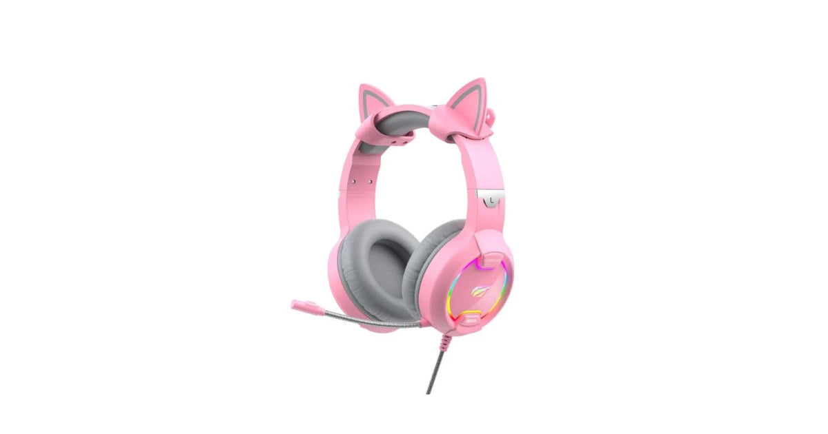 HAVIT H2233D RGB Cat Ear Headphones Gaming Headset