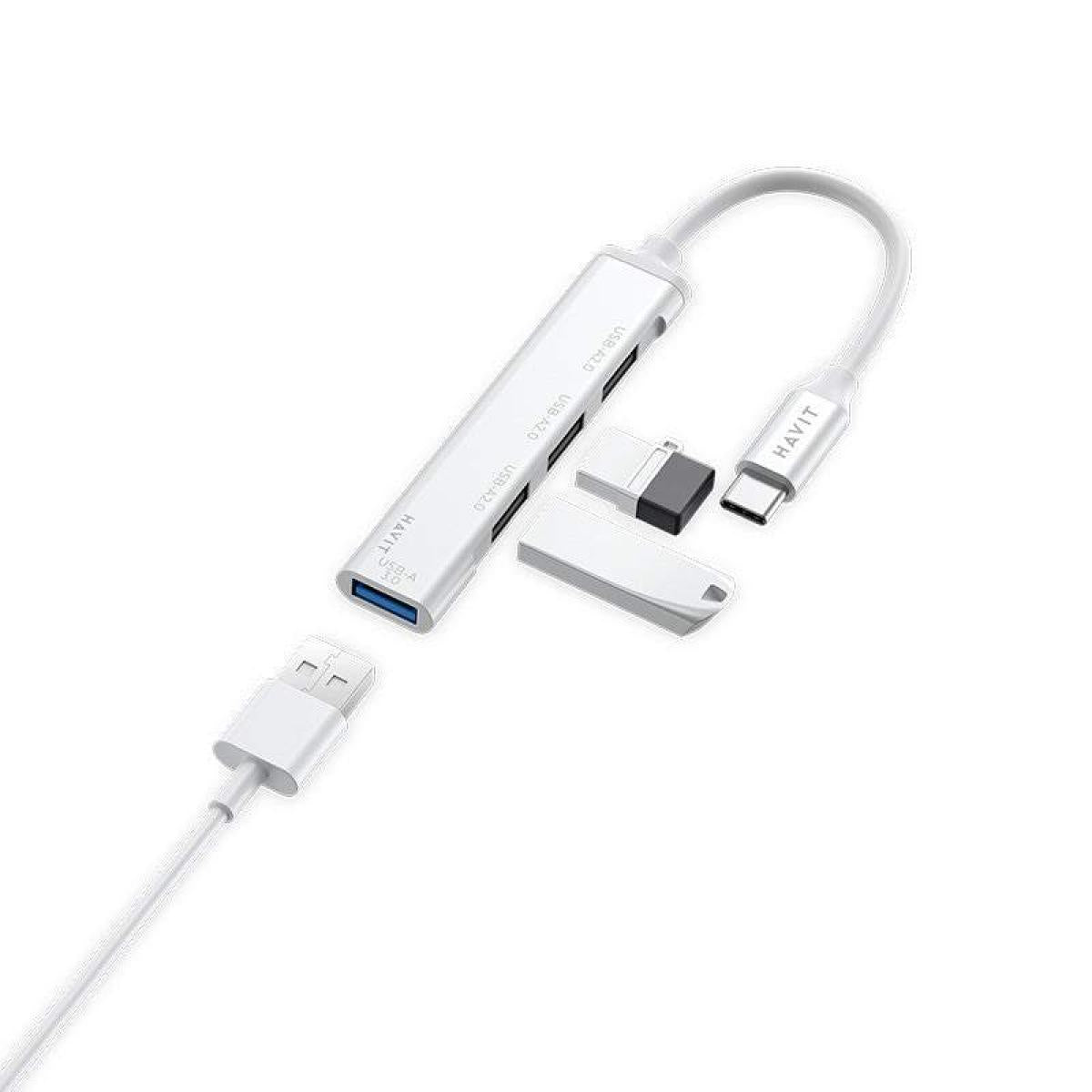 HAVIT USB HUB | Type-C to 4x Type-A | HB41