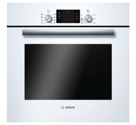 Bosch HBJ354AS0Q Built-in Electric Oven, 60 Liters, White