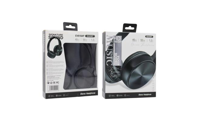 Stereo Wired Headset Ev610ap One Pin