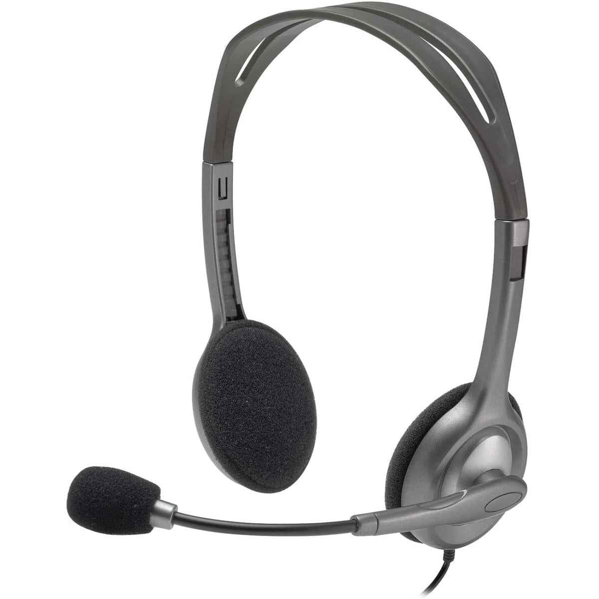 Logitech H110 Stereo Headset 3.5mm dual Pin Logitech H110 Stereo Headset 3.5mm dual Pin