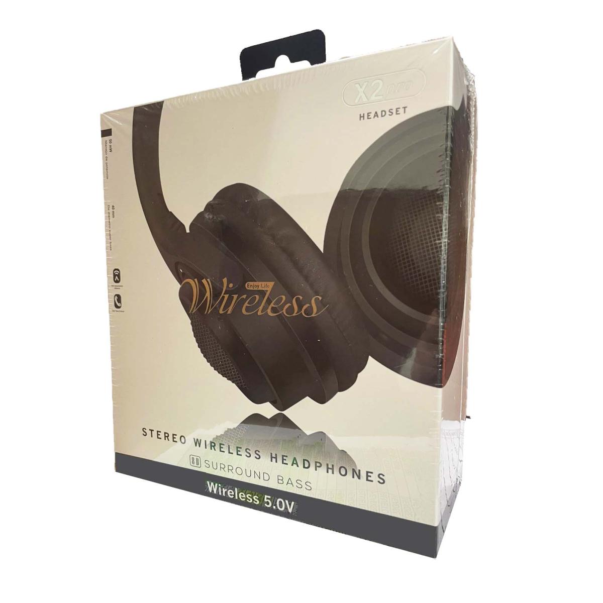 Stereo HD-BT-X2PRO Wireless Surround Bass Headphones