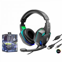 Headset Streaming Gaming GM301 headsets with RGB light