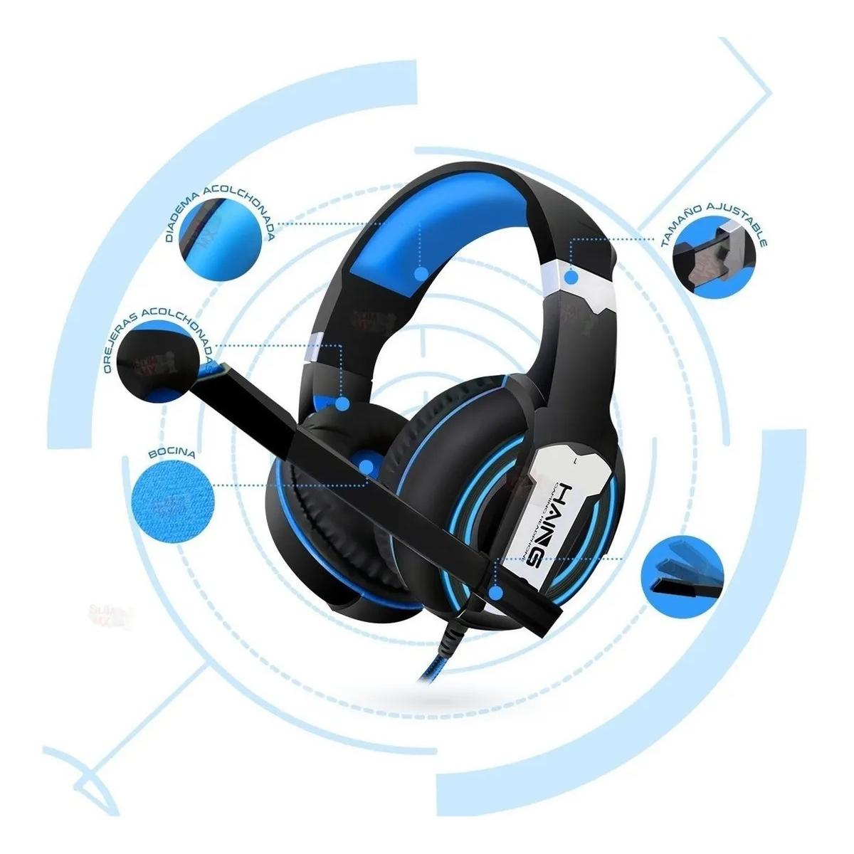 Haing Headset Gaming HG-2-Red