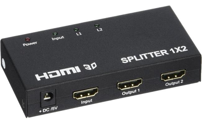 NO - Brand 1X2 HDMI Splitter 1080p
