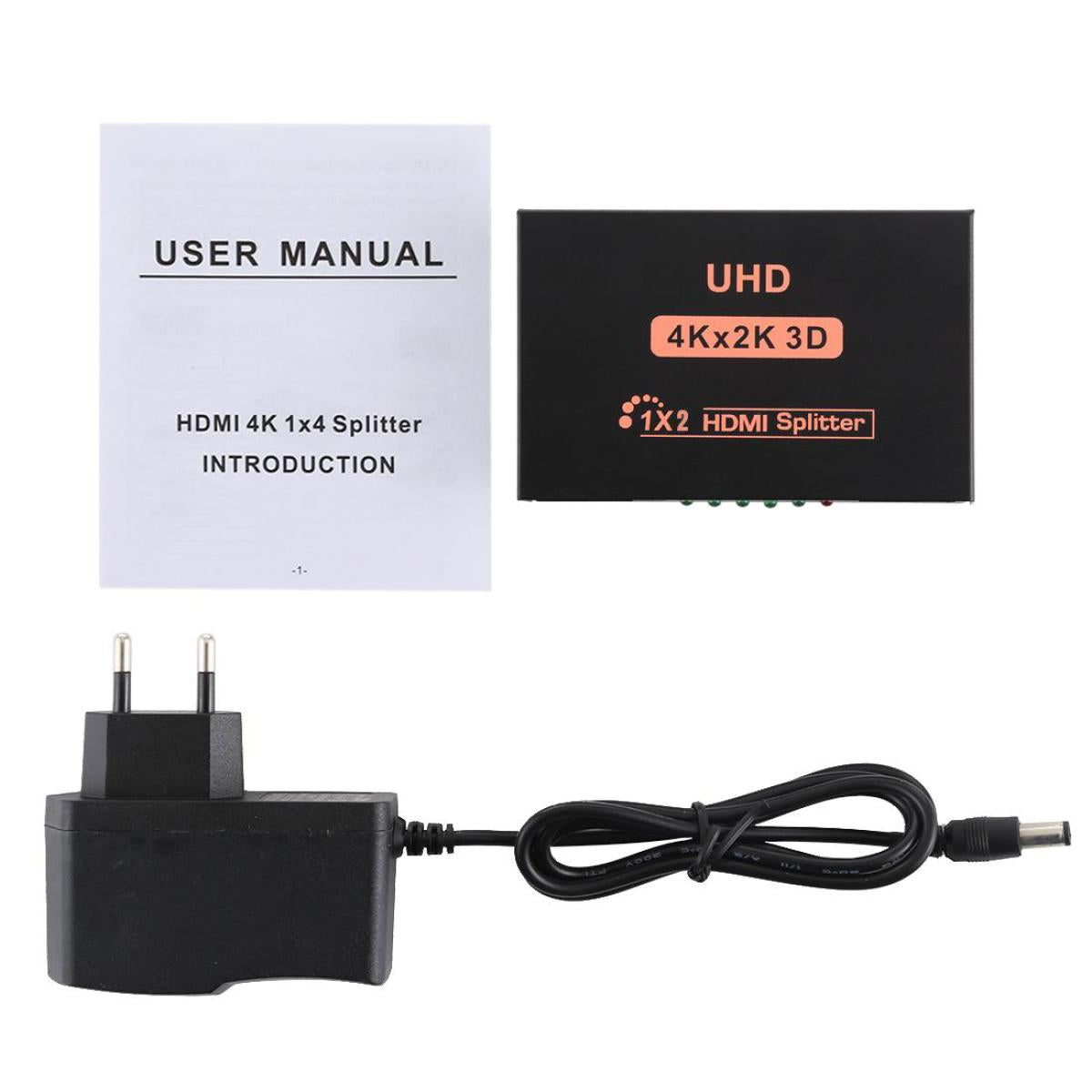 4K X 2K 3D 1 X 2 HDMI Splitter