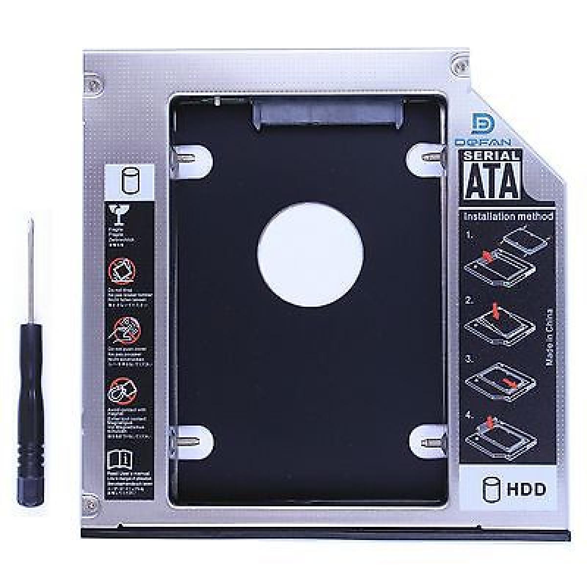 Universal 9.0mm HDD Caddy For Laptop 2.5"