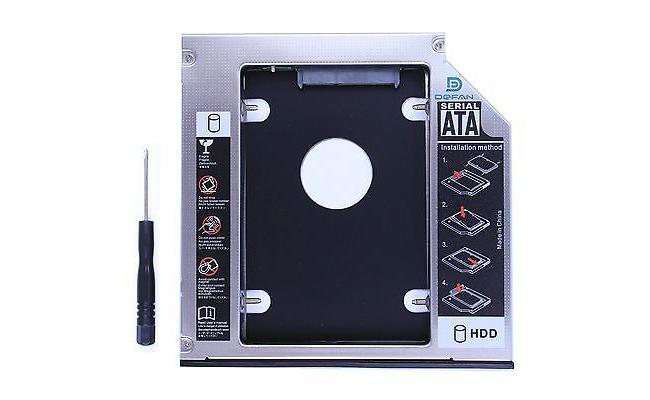 Unknown Universal 9.0mm HDD Caddy for Laptop 2.5", universal 9.5mm height 2.5" sata hdd/ssd caddy for laptop / 2.5" ssd/hdd conversion tray