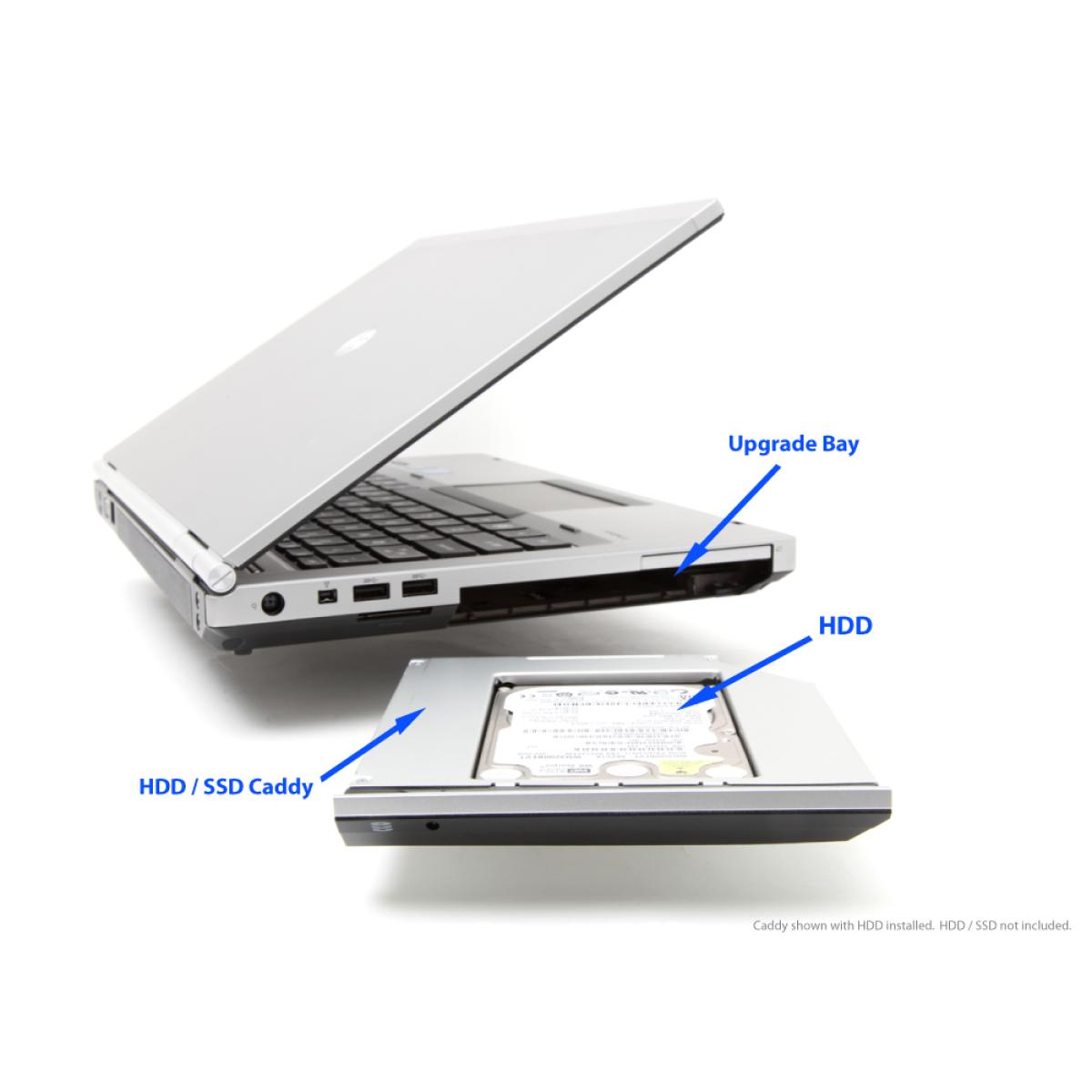 Unknown Universal 9.0mm HDD Caddy for Laptop 2.5", universal 9.5mm height 2.5" sata hdd/ssd caddy for laptop / 2.5" ssd/hdd conversion tray