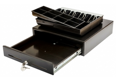 Cash Drawer HER-460 - 5 Bill Holders, 12V/24V POS Interface, Heavy‑Duty Steel Build, 11kg, 51.5×17×50cm