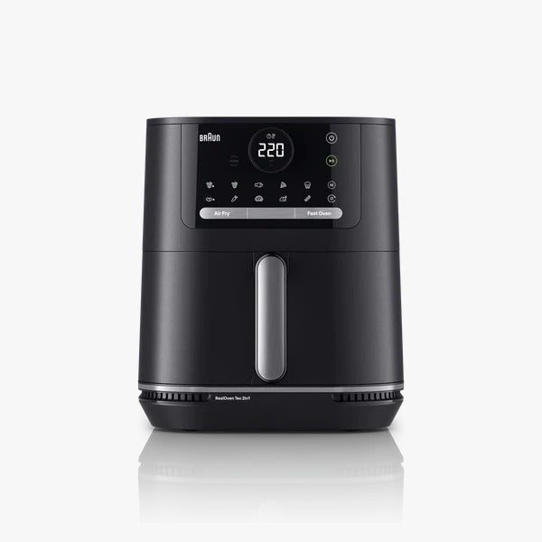 Braun Air Fryer and bake 6 L 2000 W 15 Programs Digital LED touch control Black with RealAir Technology