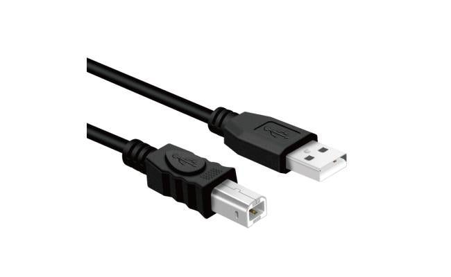HAING HI - 0100 - U2B USB 2.0 A - B Printer Cable - 10 meter with USB cable