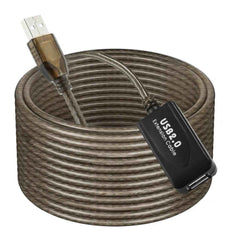HAING HI-0105-UEC USB 2.0 Type-A Male to A Female Active Extension & Repeater Cable 5M