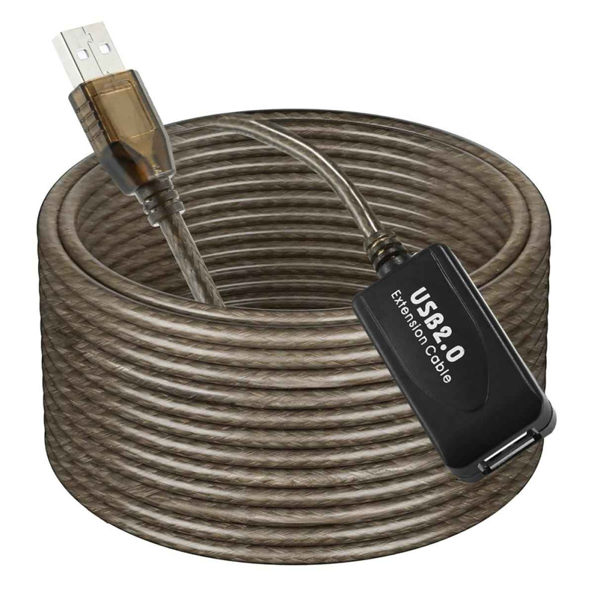 HAING HI-0151-UEC-15M USB AM to USB AF 2.0 Cable -15M