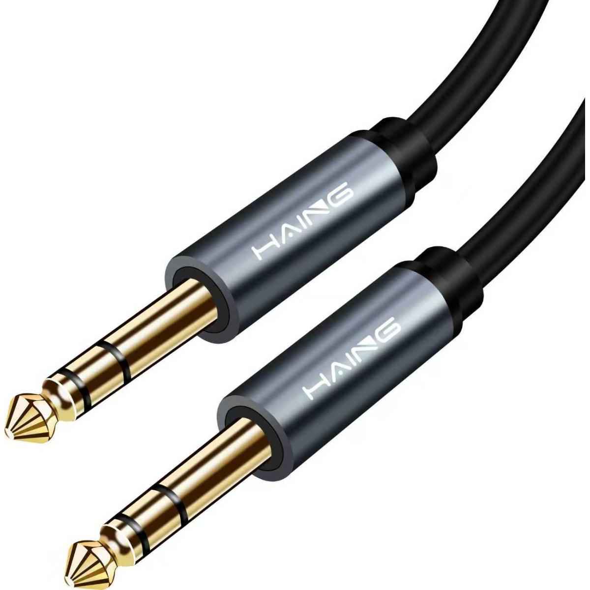 HAING HI-0152-AAC-10M 6.5mm Male to 6.5mm Male Audio Cable 10M