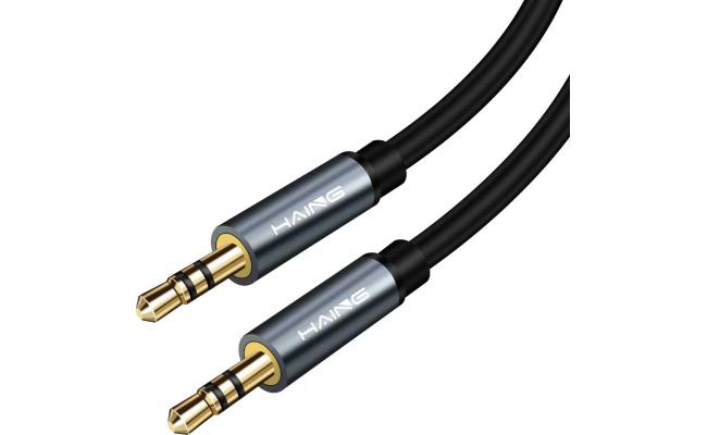 Haing Hi 0155 Aac 1m Aux 3.5mm Male To Aux 3.5mm Male Audio Cable 1m