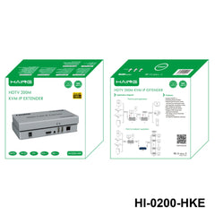 HAING HI-0200-HKE HDMI Extender With Usb Kvm 200Mtr Support 1080P