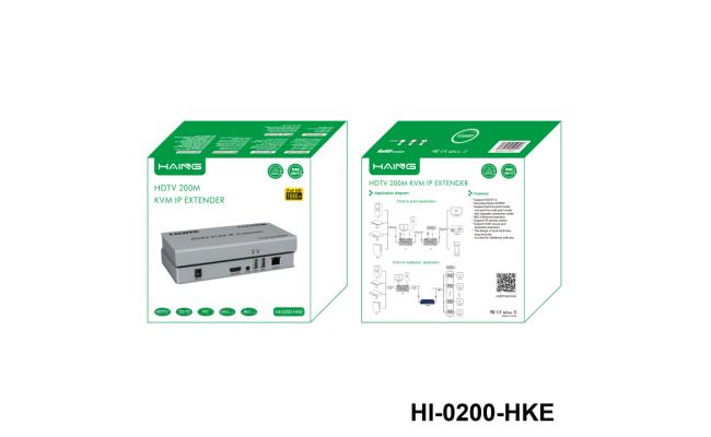 Haing Hi 0200 Hke Hdmi Extender With Usb Kvm 200mtr Support 1080p
