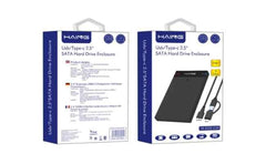 Haing Hi 0259 U3h Usb Type C 2.5" Sata Hard Drive Enclosure
