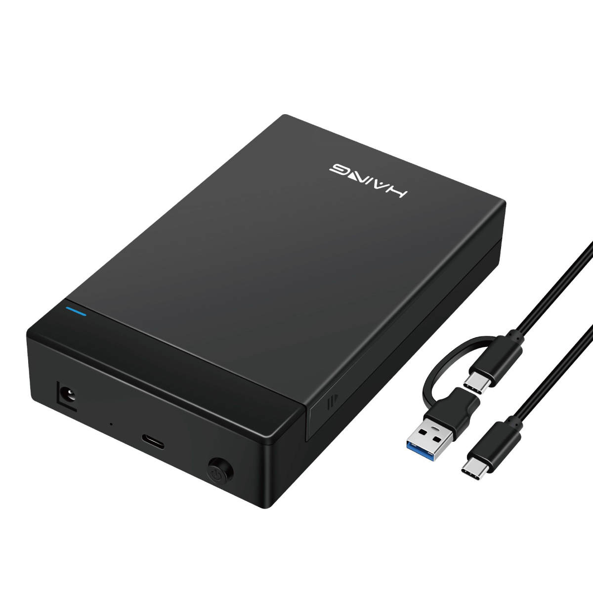 HAING HI-0261-T3H USB 3.1 Type-C 2.5"/3.5" inch Sata Hard Disk Enclosure
