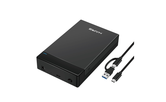 Haing Hi 0260 U3h Usb 3.1 Type C 2.5"/3.5" Sata Hard Disk Enclosure