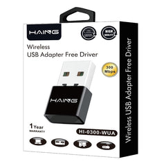 HAING HI-0300-WUA 300Mbps 11n Wi-Fi USB Adapter