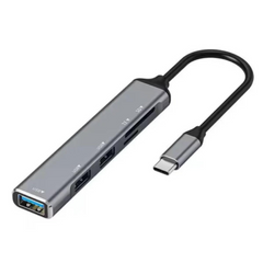 HAING HI-0503-THR 5-in-1 USB To Multi-Function Adapter