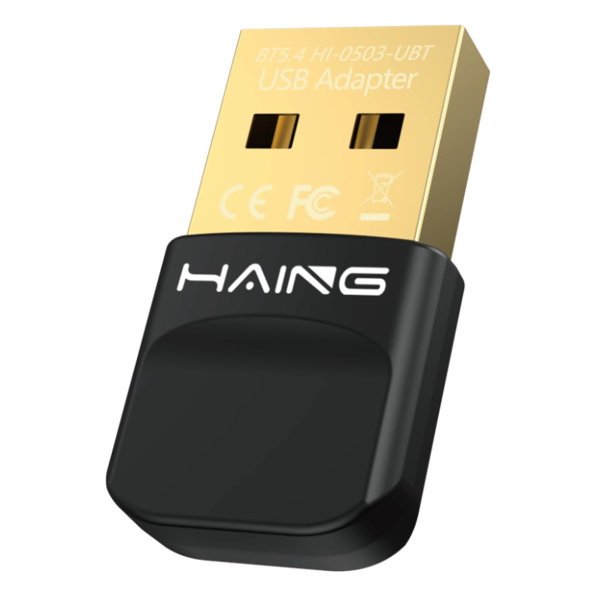 HAING HI-0503-UBT USB Bluetooth 5.4 Adapter Wireless Dongle
