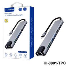 HAING HI-0801-TPC Type-C to HDTV Multifunctional Adapter