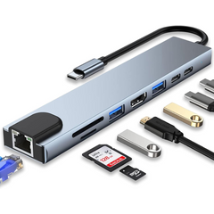 HAING HI-0801-TPC Type-C to HDTV Multifunctional Adapter