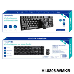 HAING HI-0808-WMKB 2.4G Wireless Keyboard and Mouse Combo