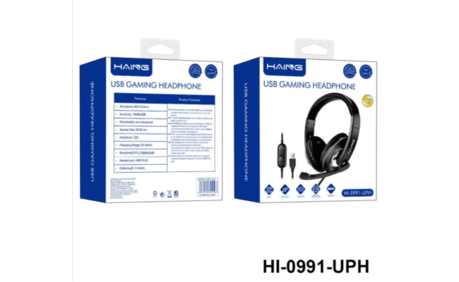 Haing Hi 0991 Uph Usb Gaming Headphone With Mic