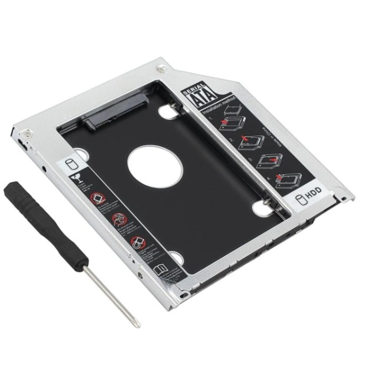 HAING HI-1021-HDC SATA Hard Drive Caddy Compatible with 2.5" SATA Hard Drive 9MM