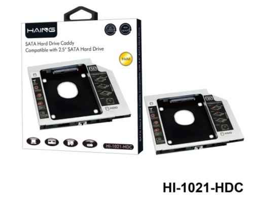 HAING HI-1022-HDC SATA Hard Drive Caddy Compatible with 2.5" SATA Hard Drive 12.7MM