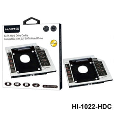 HAING HI-1022-HDC SATA Hard Drive Caddy Compatible with 2.5" SATA Hard Drive 12.7MM
