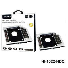 HAING HI-1022-HDC SATA Hard Drive Caddy Compatible with 2.5" SATA Hard Drive 12.7MM