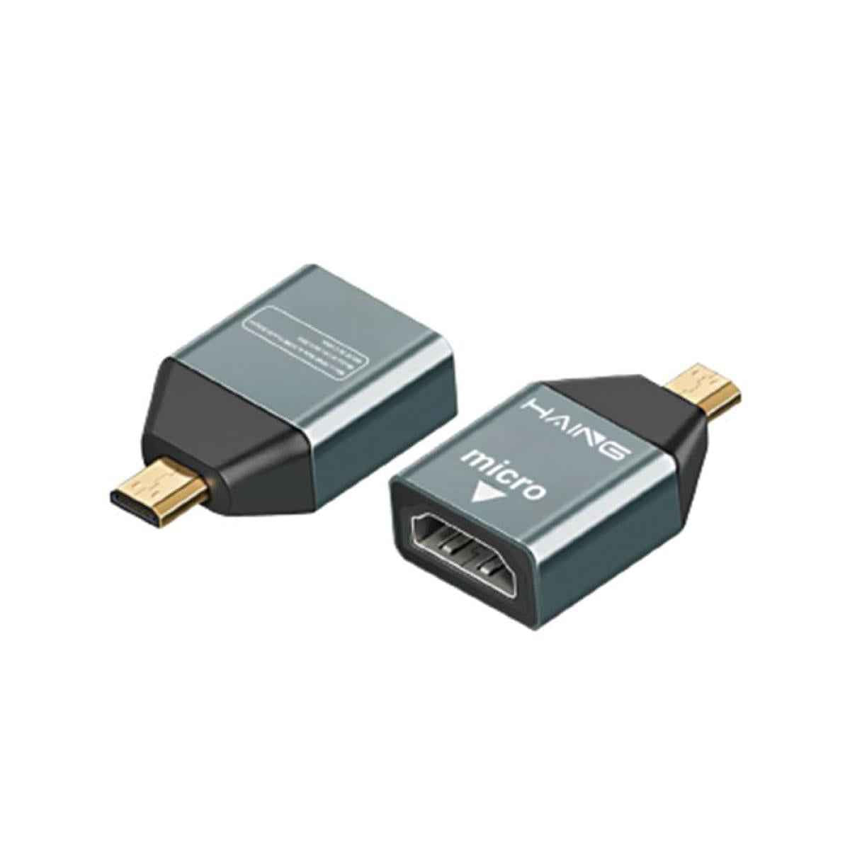HAING HI-1025-RHA HDMI Female to Micro HDMI Male OTG Adapter