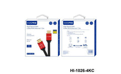 Haing Hi 1026 4kc High Speed 4k Hdmi Cable With Ethernet 1.5m