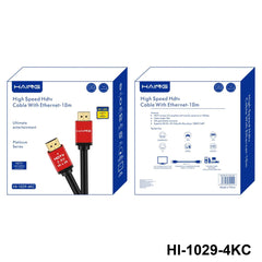HAING HI-1029-4KC-10M High Speed 4K HDMI Cable With Ethernet 10M