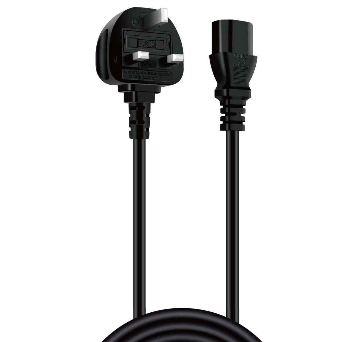 HAING HI-1035-UPC-150C MK 3 Pin to C5 Power Cable 1.5M HAING HI-1035-UPC-150C MK 3 Pin to C5 Power Cable 1.5M