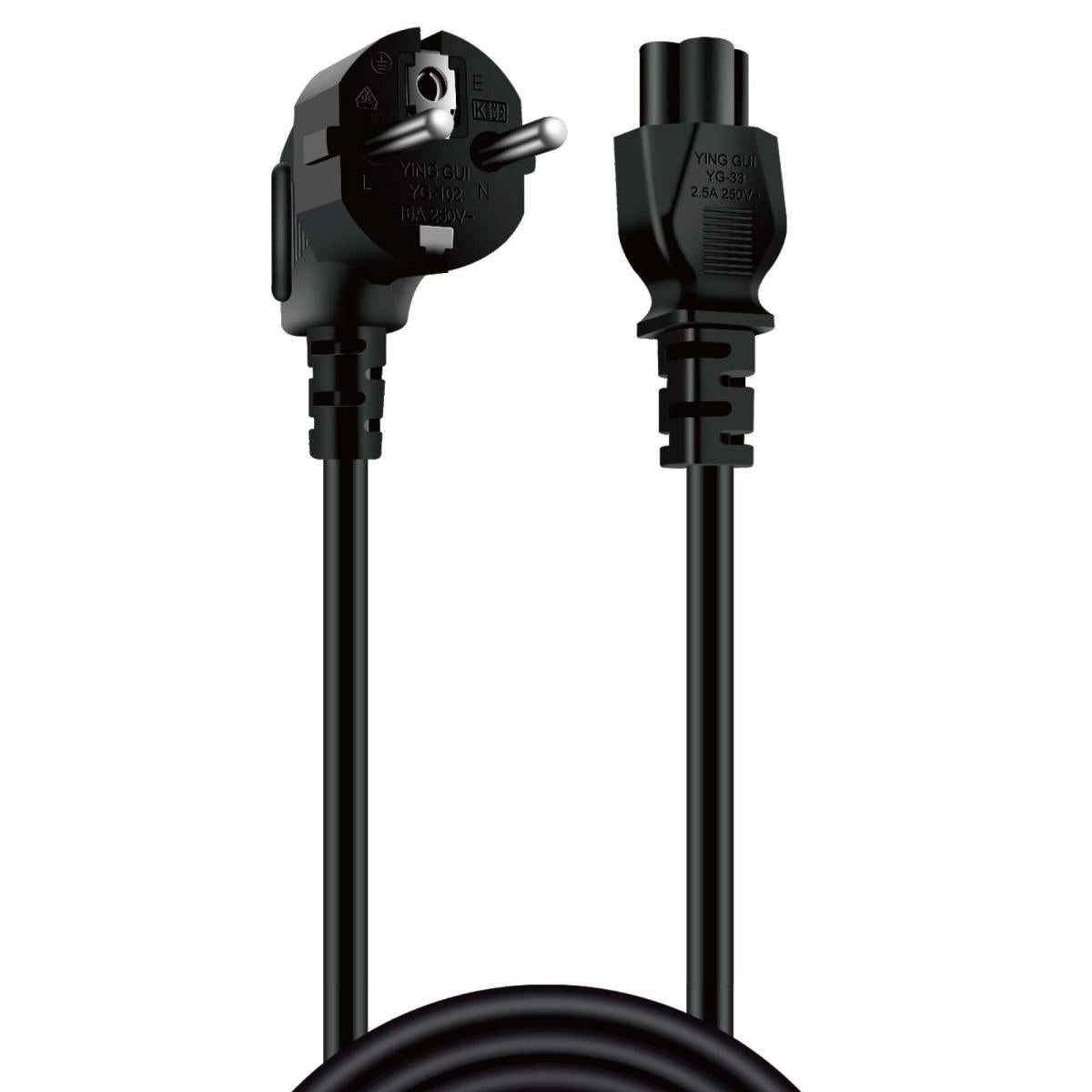 HAING HI-1036-EPC-150C EU 2 Pin to C5 Power Cable 1.5M