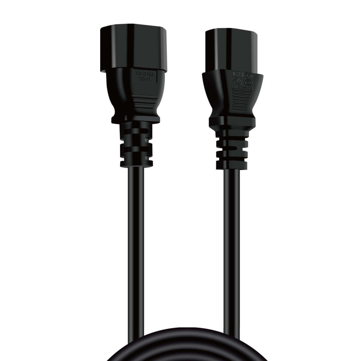 HAING HI-1038-PEC-150C C13 to C14 Power Extension Cable 1.5M