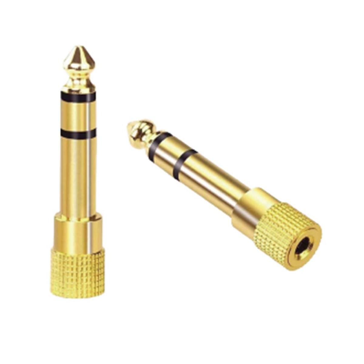 HAING HI-1042-MFA 6.5mm Jack Female to 3.5mm Jack Female Audio Adapter
